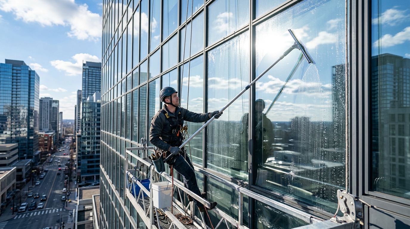 Commercial Window & Architectural Glass Cleaning